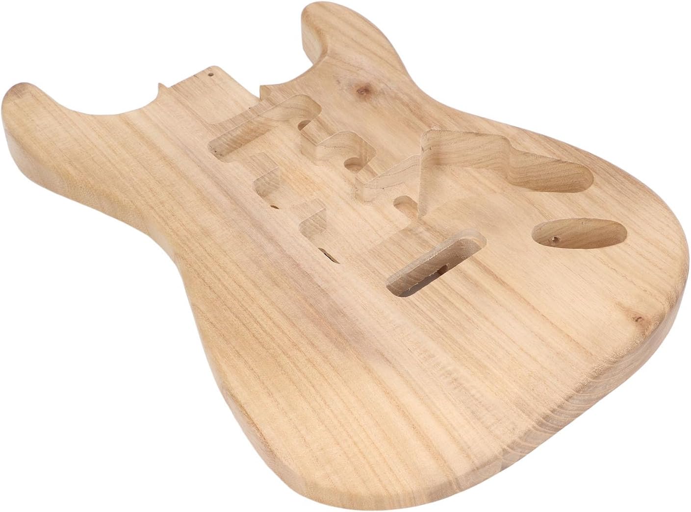 SSH Style Guitar Construction Unfinished Guitar Body with Smooth Glossy Finish for Professional Appearance Lightweight Paulownia Construction