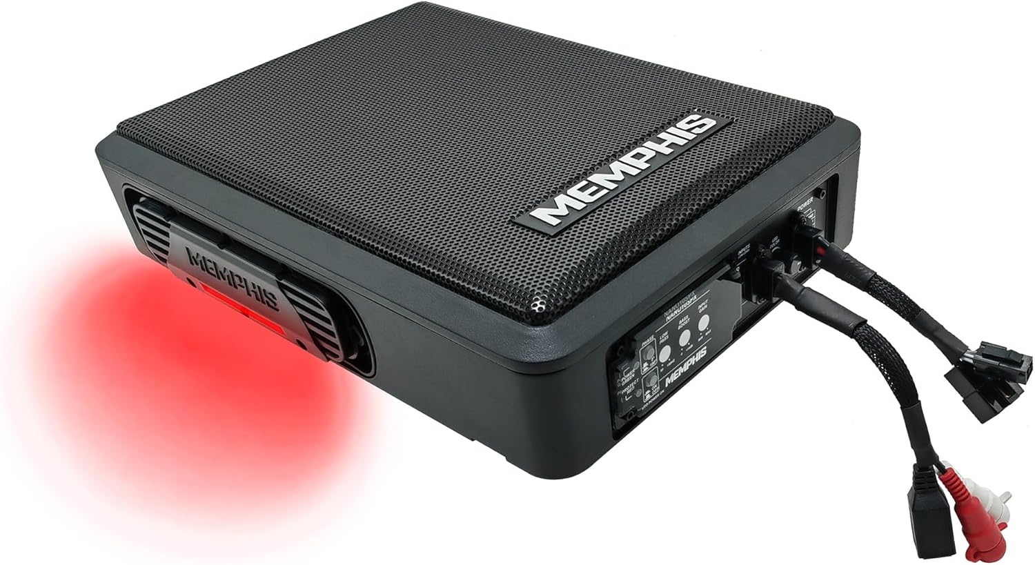 Memphis Audio NANO10SPX Weatherproof 10” Powered Under Seat Bass System