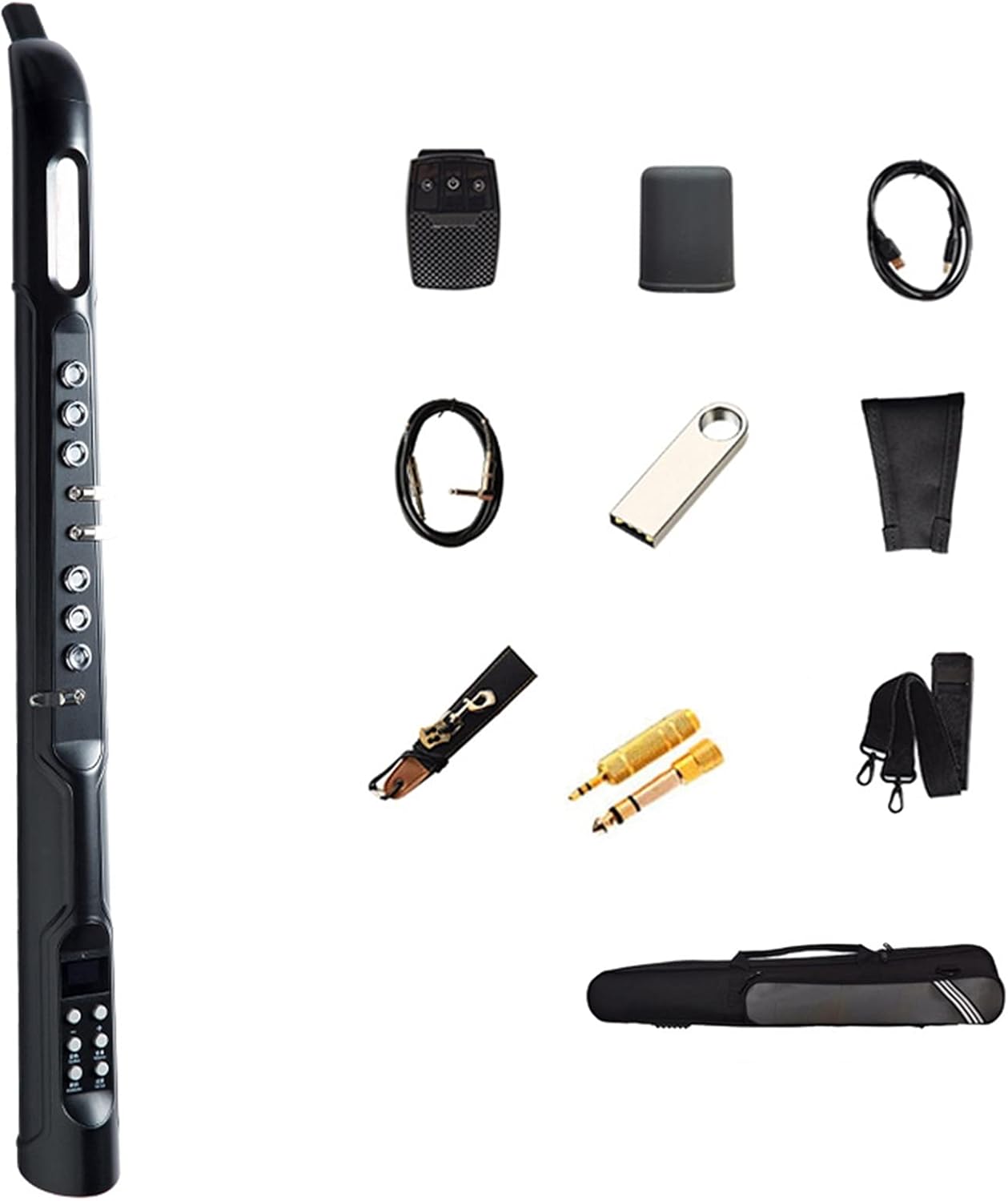 Electric Blowpipe New Type Electronic Blowpipe Instrument Electric Saxophone is Suitable for Beginners Student Saxophone (Color : 3)