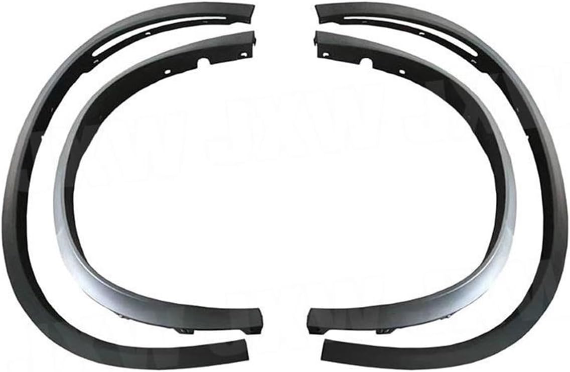 Side Bumper Wide Body Wheel Eyebrow Compatible For BMW F15 X5 SUV 4 Door 2014 2015 2016 PP Black Wide Body Wheel Eyebrow Car Accessories