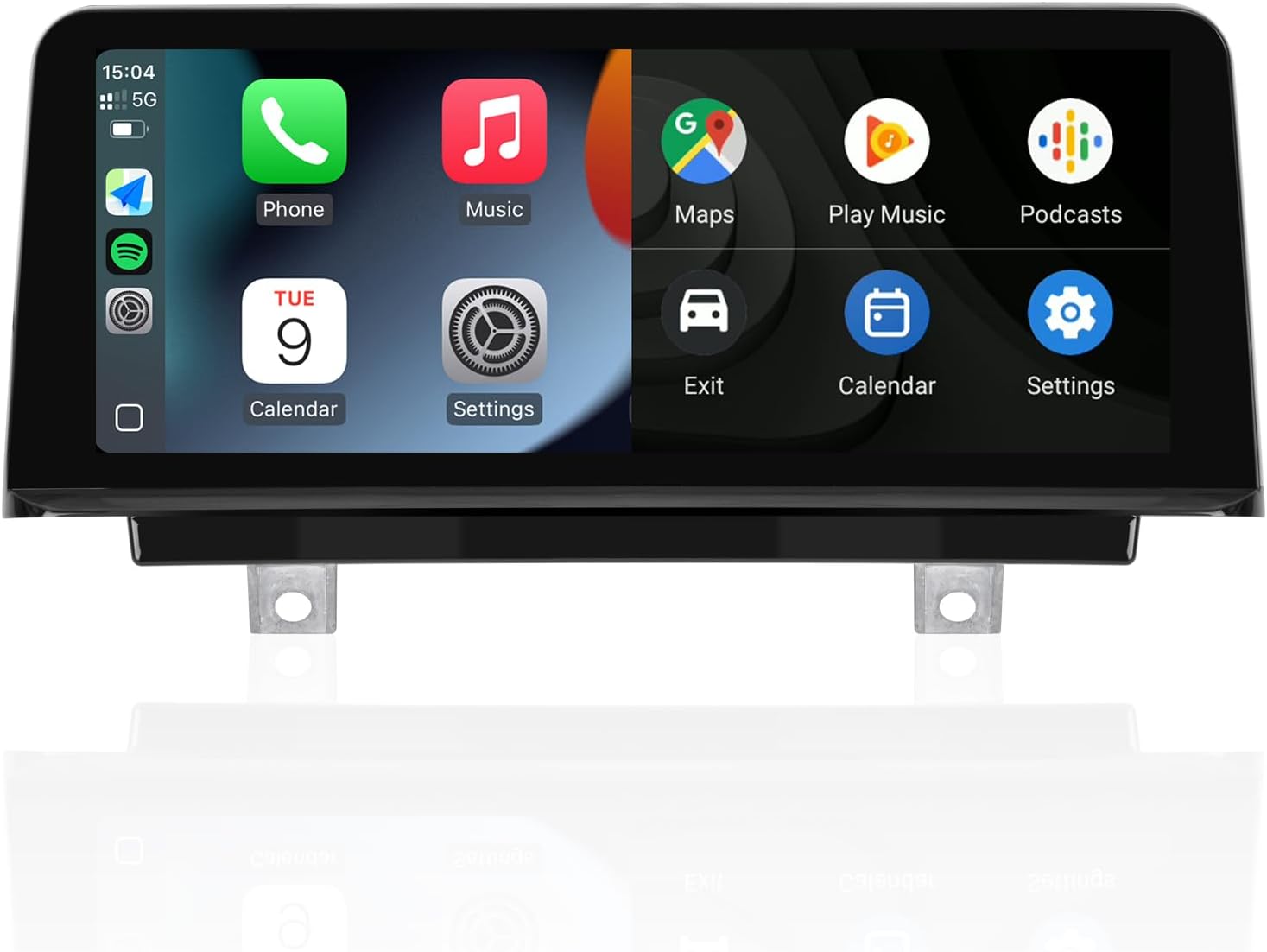 10.25 Inch Linux Car Touch Display Screen for BMW 2012-2017 F20 F21 F22 F30 F31 F32 F33 F34 F35 6PIN CIC NBT System Compatible with iOS 26 CarPlay Android Auto Works with OEM Bluetooth