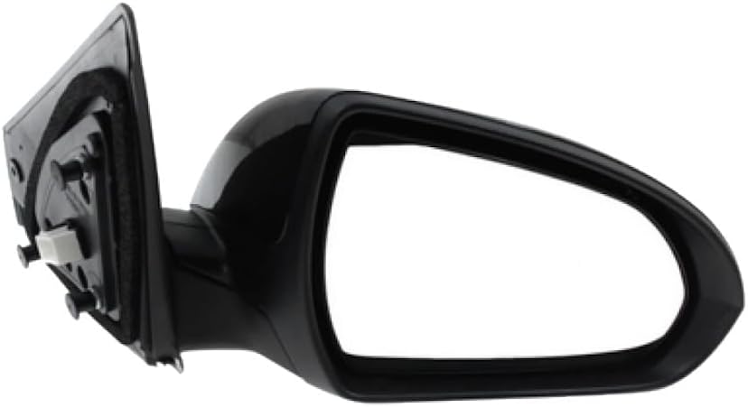 For Hyundai Elantra 2017 2018 2019 2020 Door Mirror Passenger Side | Power Glass | Non-Heated | Paintable | Replacement For HY1321224 | 87620F3050, 87620F2260