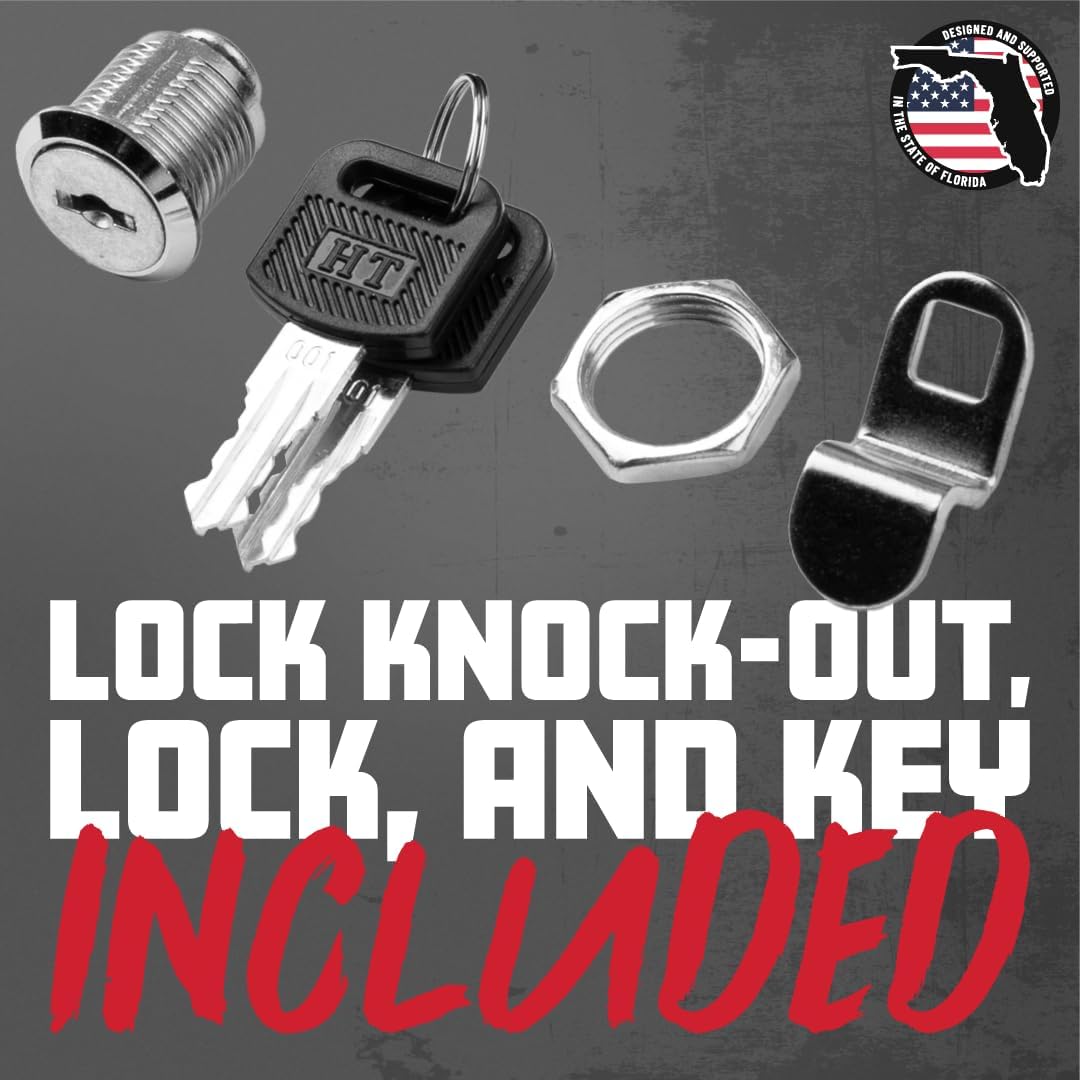 Gator Rackworks Standard 3U Rack Mount Drawer with Foam Interior and Lock, 14.2