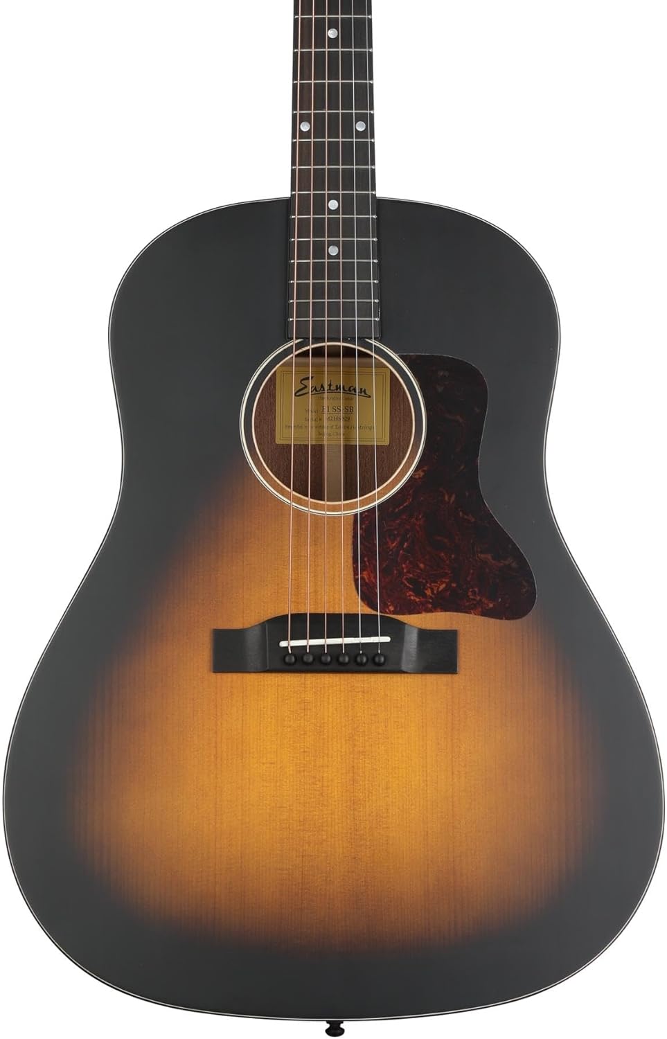 E1SS-SB Eastman Acoustic Guitar With Case