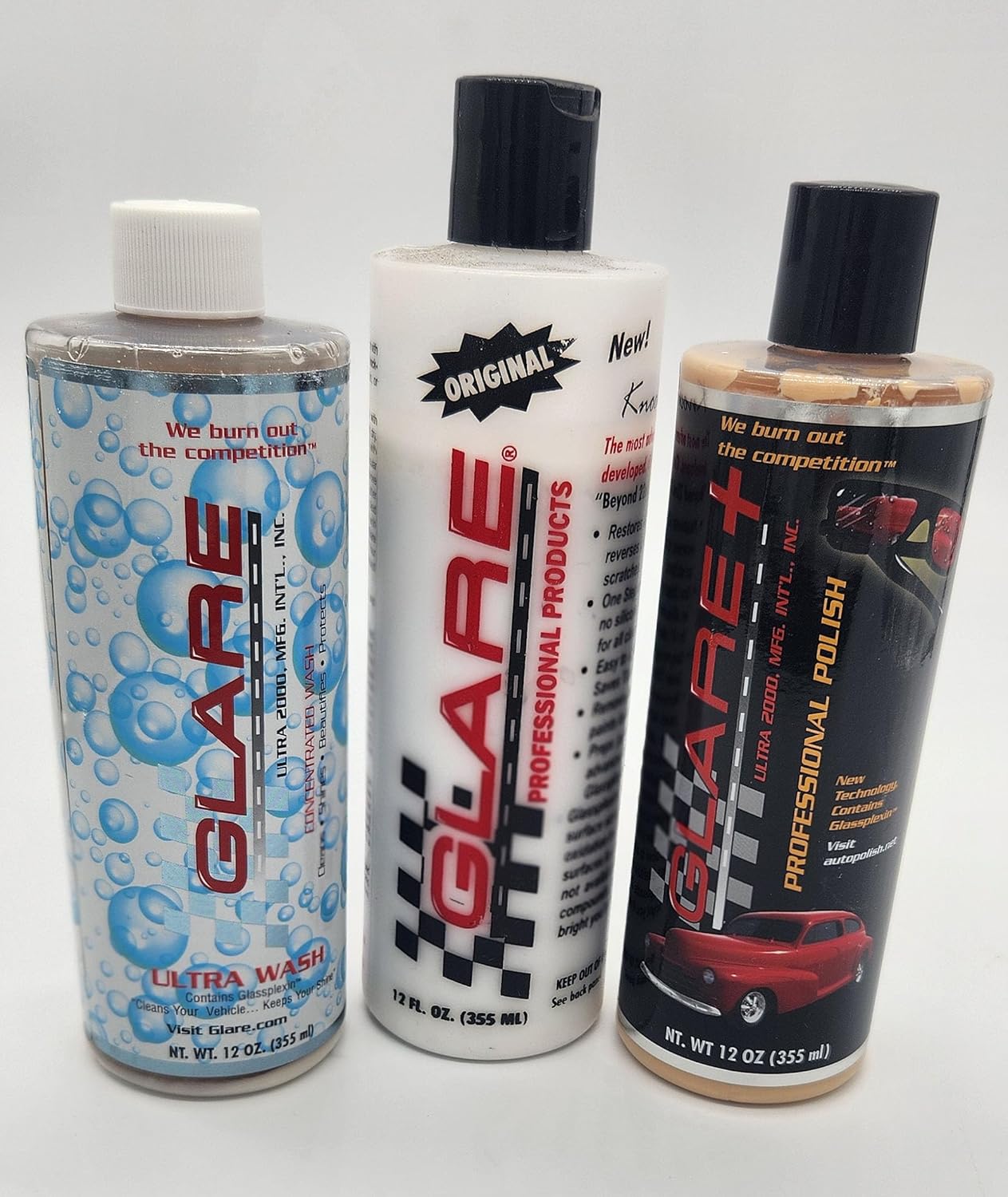 GT Plus Kit – Professional Car Polish & Paint Protection System with Glassplexin® | Complete Exterior Care Kit for Long-Lasting Gloss