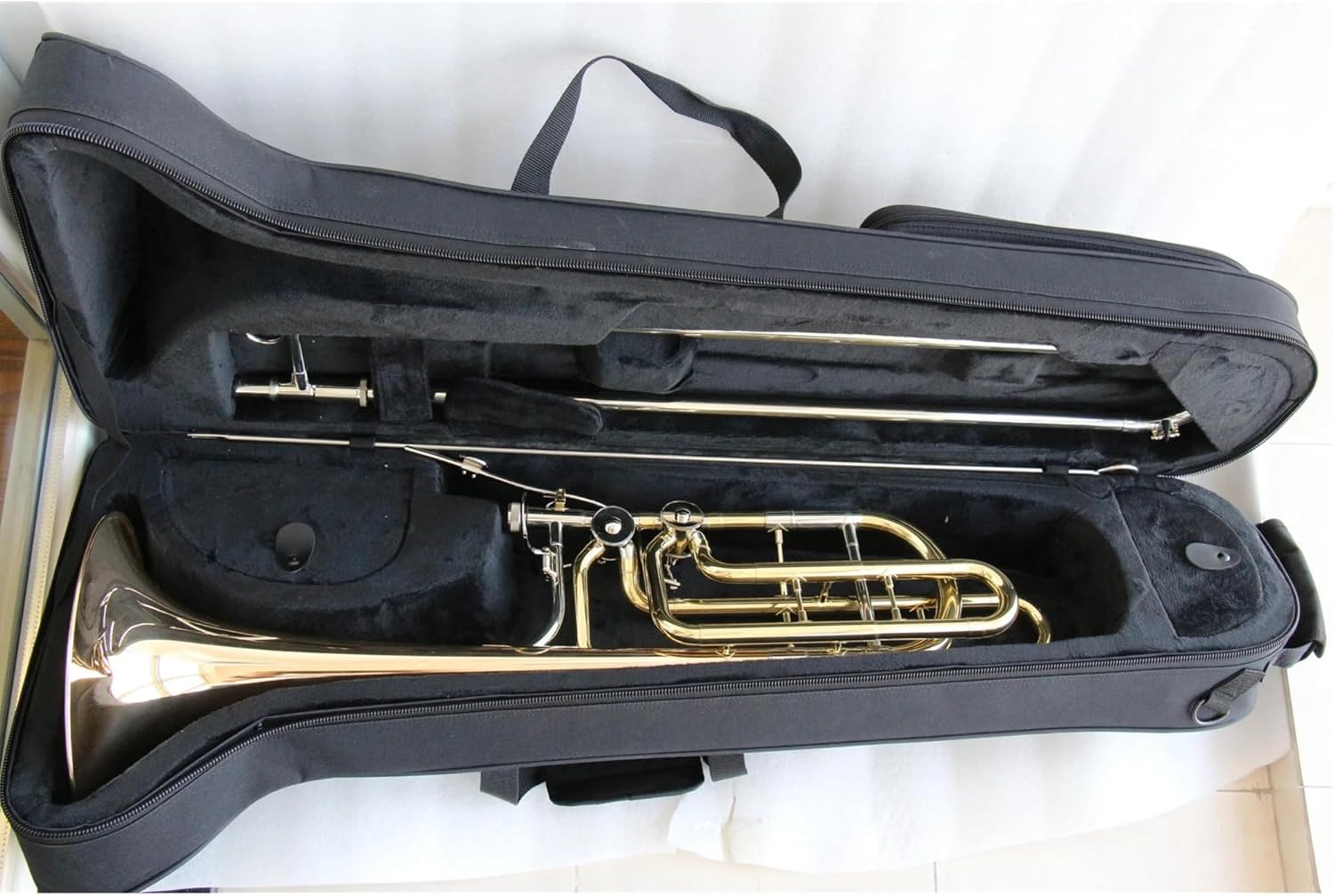 Professionals euphonium Professional Brass Instruments Trombone Gold Lacquer Bass Trombone