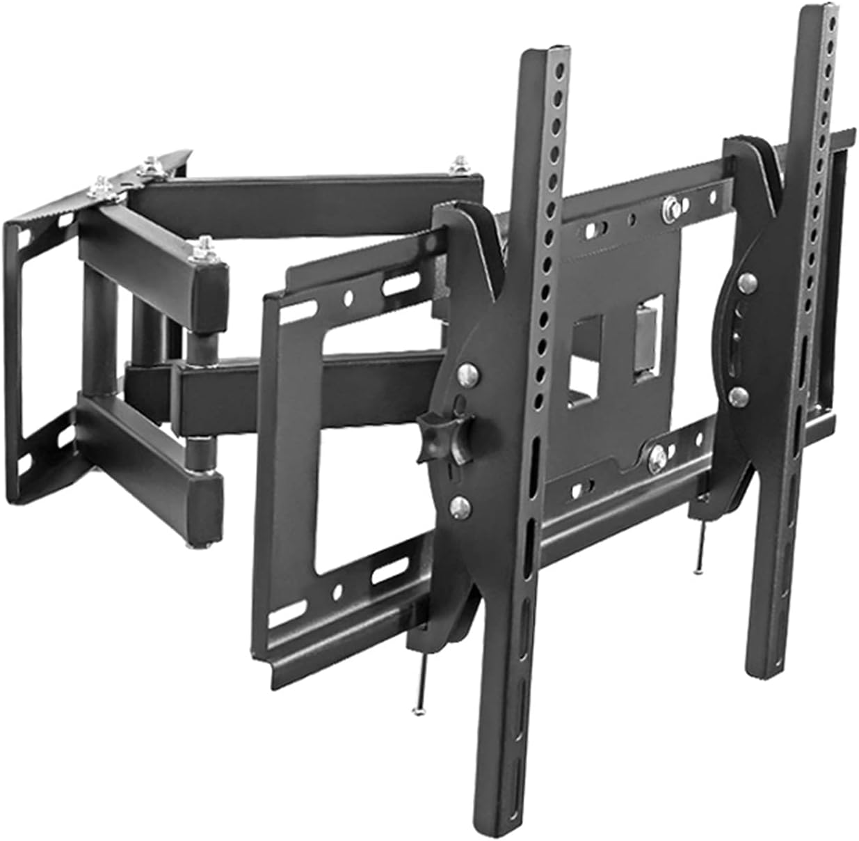 Modern Corner TV Stand Universal Six-Arm Wall Mounted TV Bracket Full Motion Swivel Extension Tilt TV Mount, Fits for Most 40