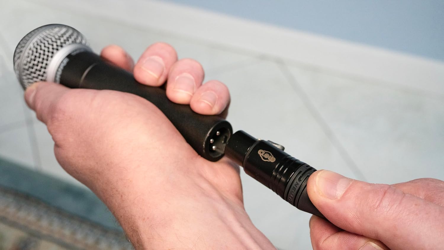 Cloud Microphones Premium Quality Performance XLR Cable - Neutrik Connectors, Gold-Plated, Braided Shield, Black PVC Jacket 10ft