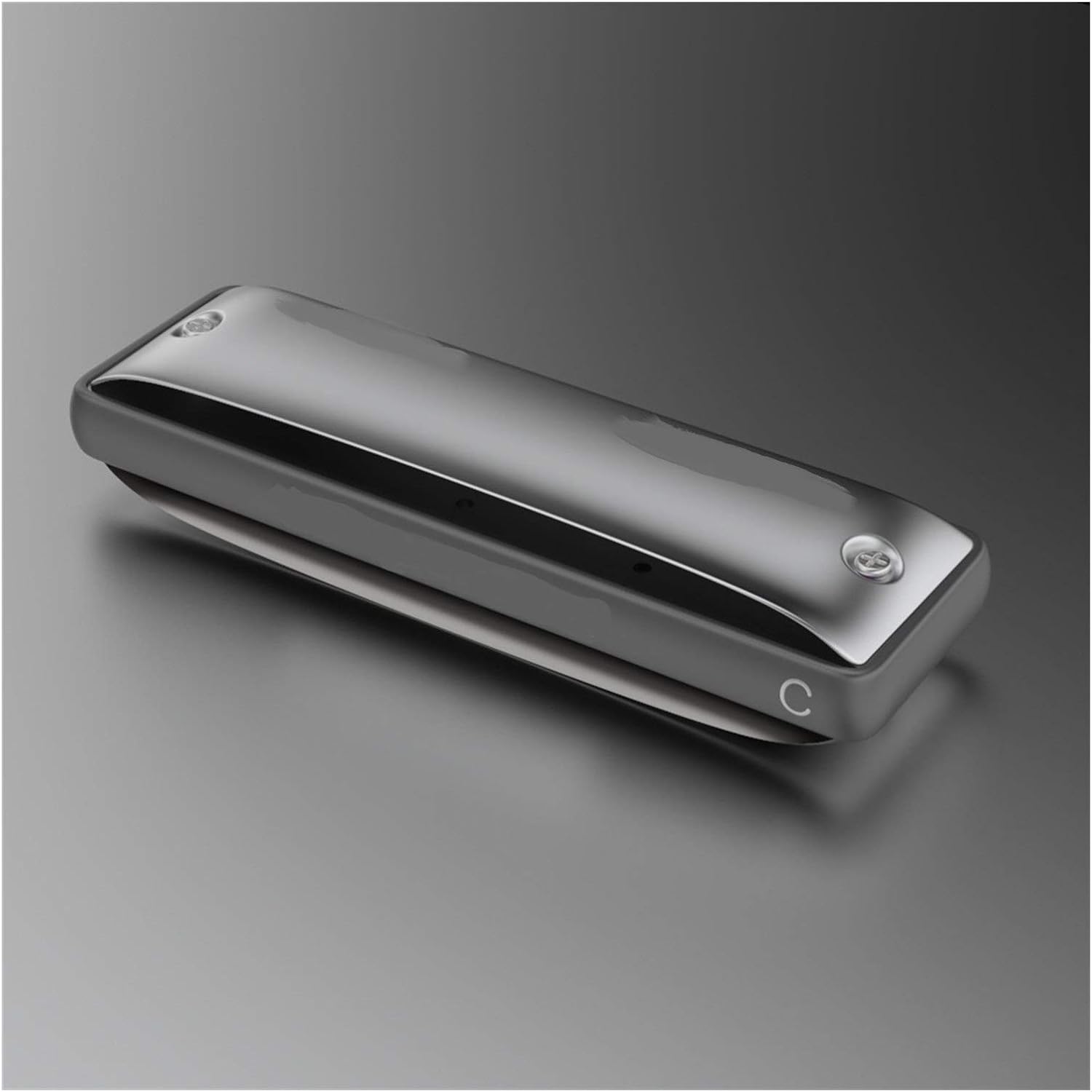 SUOFEILAIMU Round Hole 10-Hole Diatonic Harmonica Plastic Aluminium Comb Major Paddy Natural Minor Tuning Harmonica (Color : Paddy F)