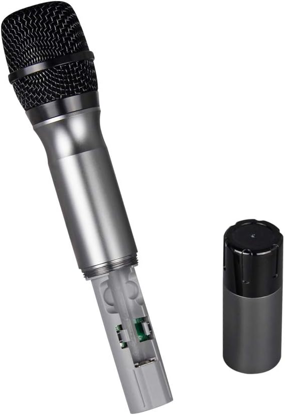 Wireless Microphone System UHF 3 Handheld Mic Headset Lavalier Bodypack 3 Lapel Mic Karaoke Church Speaking Conference Wedding Party Frequency A School 6 Channel