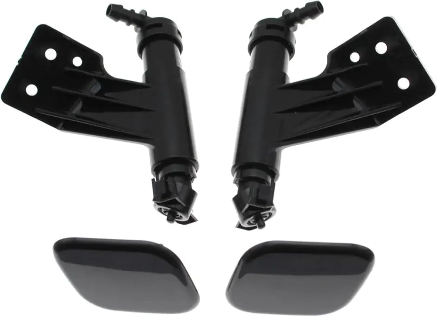 Car Headlight Washer Jet, for Kia, for Sorento 2013 2014 98671-2P500 98672-2P500 Front Headlight Washer Nozzle Left Right Headlamp Cleaning Spray Pump with Cover Cap