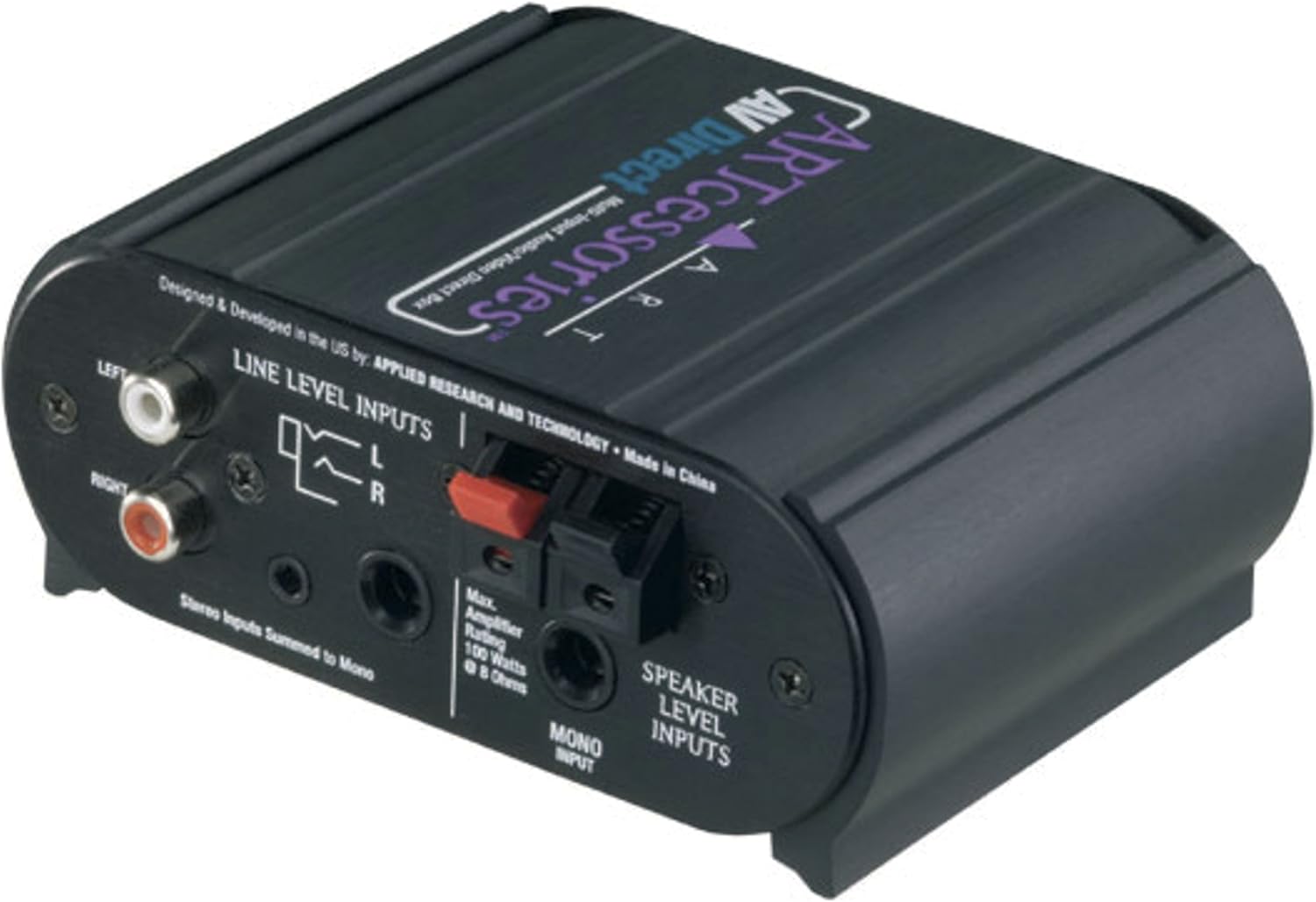 ART AVDirect 1-Channel Passive, Multiple Input Direct Box