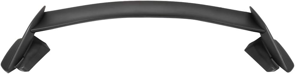 ECCPP Type-R Style Rear Trunk Spoiler Wing ABS Fits For 2016-2021 for Honda Civic Hatchback Spoiler Wing Matte Black Rear Trunk Spoiler Lip
