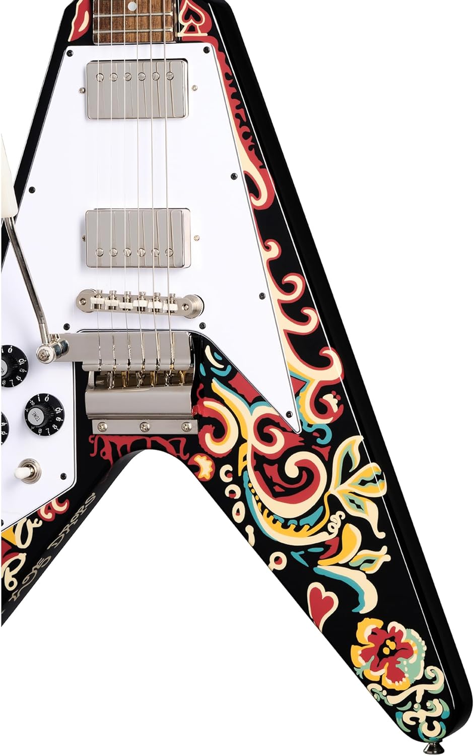 Epiphone Limited Edition Jimi Hendrix Love Drops Flying V Lefty with Case