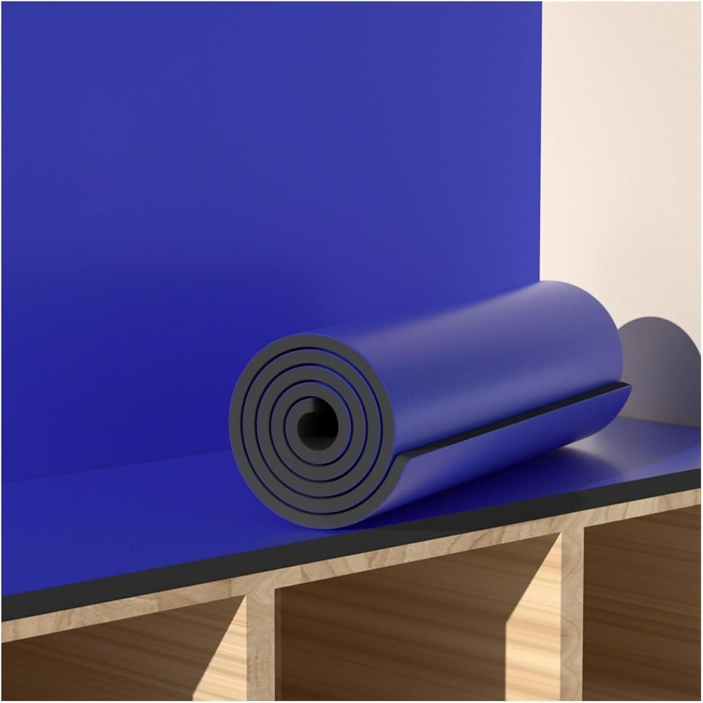 TIST Car Parking Protector Garage Wall Protector Thickening Rubber Foam Wall Column Guard Self Adhesive Waterproof Wall Protection Wall EDG Bumpers Guards 2 cm Thick(Blue,4m)