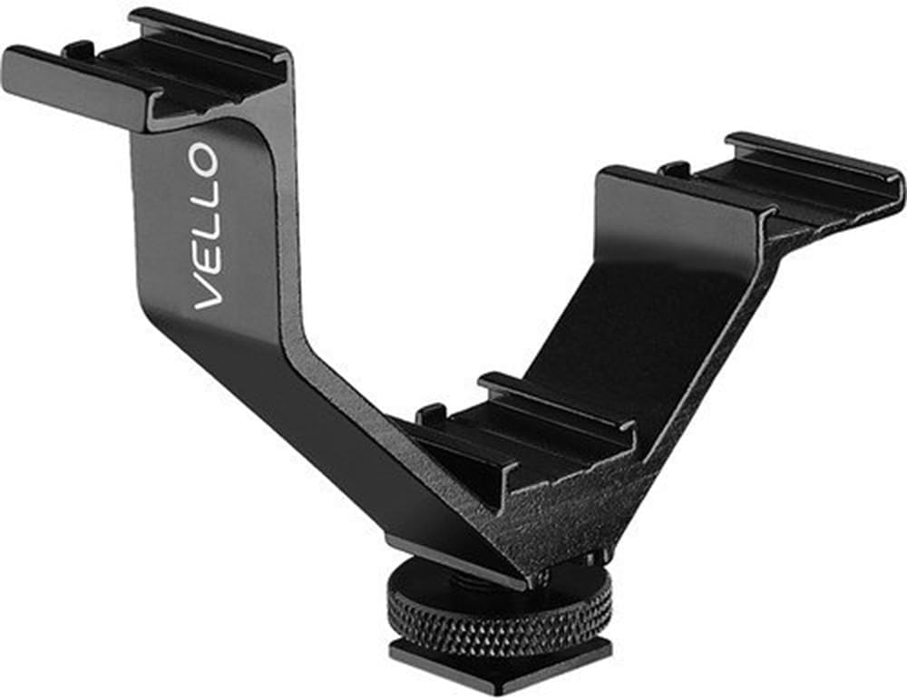 Kellards Zoom ZSG-1 On-Camera Shotgun Microphone Bundle with Vello V-Rig 4.1