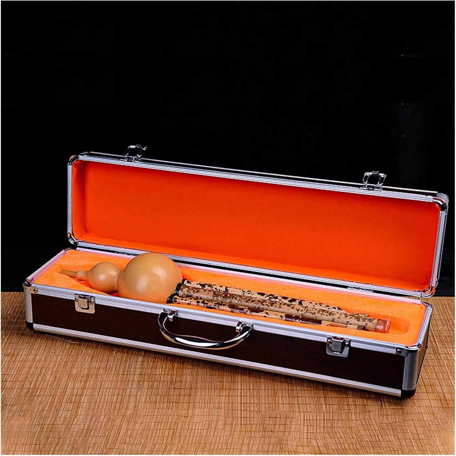 FLFL Hulusi Hulusi Performance Type Sound Quality Transparent Musical Instrument Hulusi (Size : F)