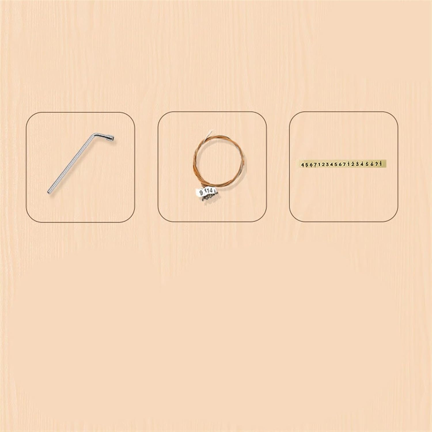 Lyre Harp Set 19-string Beginner Portable Entry-level Harp Musical Instrument Gift 19-tone Original Wood Color