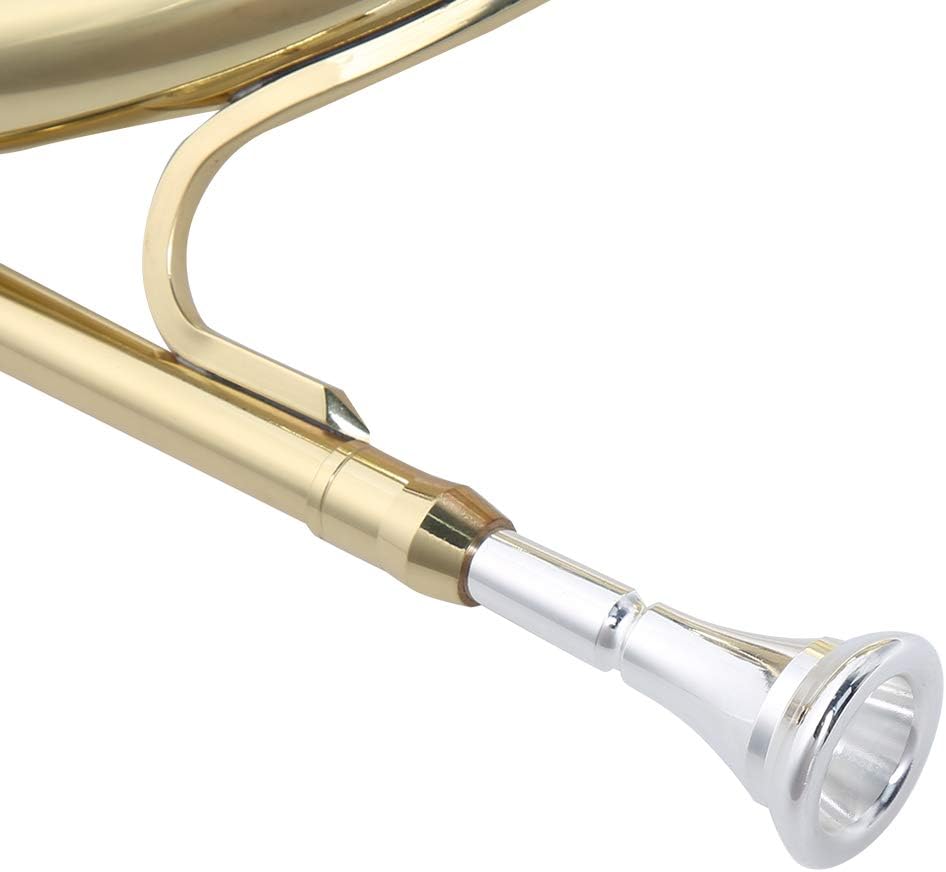 Brass Split Type Detachable Round Horn Musical Instrument Large Bell Mouth Bag Gloves Cloth Pad Beginner Professional
