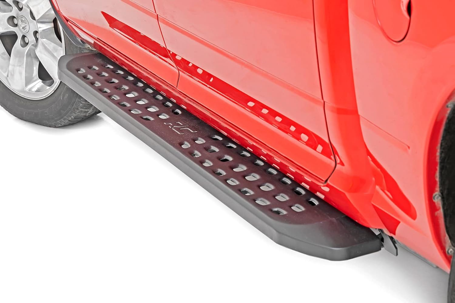 Rough Country RPT2 Running Boards for Ram 1500 (2019-2025) & 1500 TRX (2021-2024) Crew Cab - Sleek Profile, Non-Slip Step, Rust Resistant, Easy Install