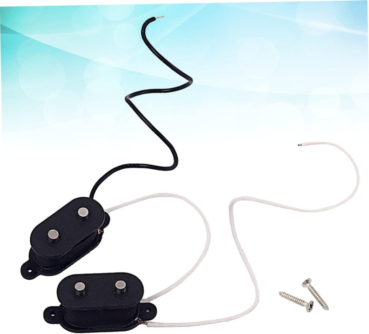 ibasenice 3sets Squire Bass Guitar Pickups Electric Bass Pickup Guitar High Output Replacement