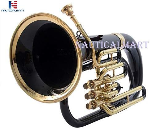 Bb Euphonium 3 Valve - Black Musical Instrument Gift