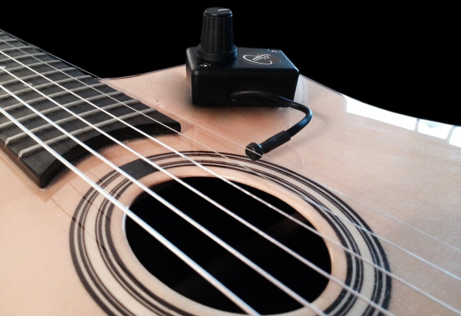 Mountain Dulcimer Pickup with Flexible Micro-Gooseneck by Myers Pickups