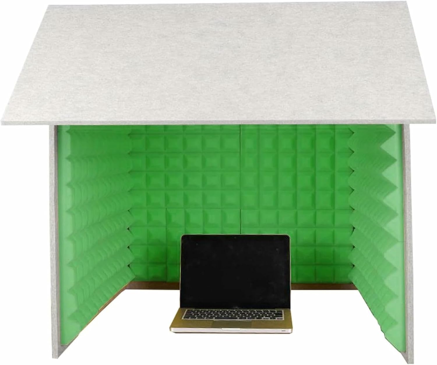 Microphone Isolation Screen Professional Soundproof Recording Booth, Sound Absorbing Vocal Booth, for Vocal/Acoustic Recording Podcast Singing Gaming