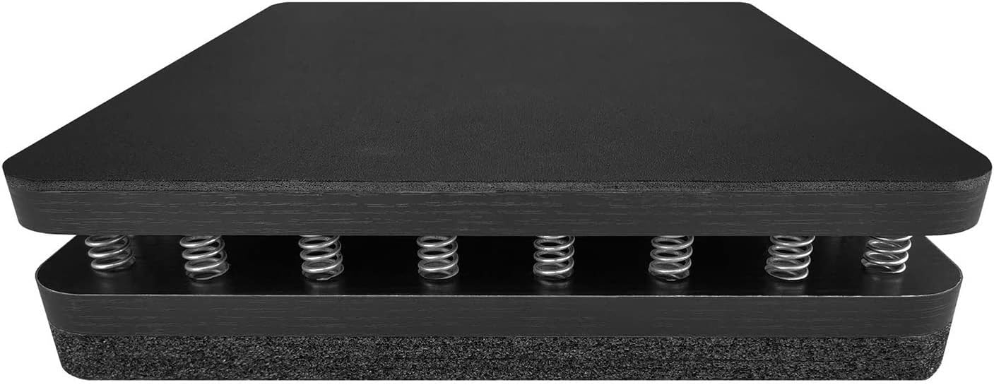 Speaker Stand Speaker Stand KTV Professional Audio Foot Nail Rack Stand Ground Shock Absorber Bar Subwoofer Shock Absorbing Speaker Shock Pad Speaker Mounts and Media Stands(16x16x5.3cm)