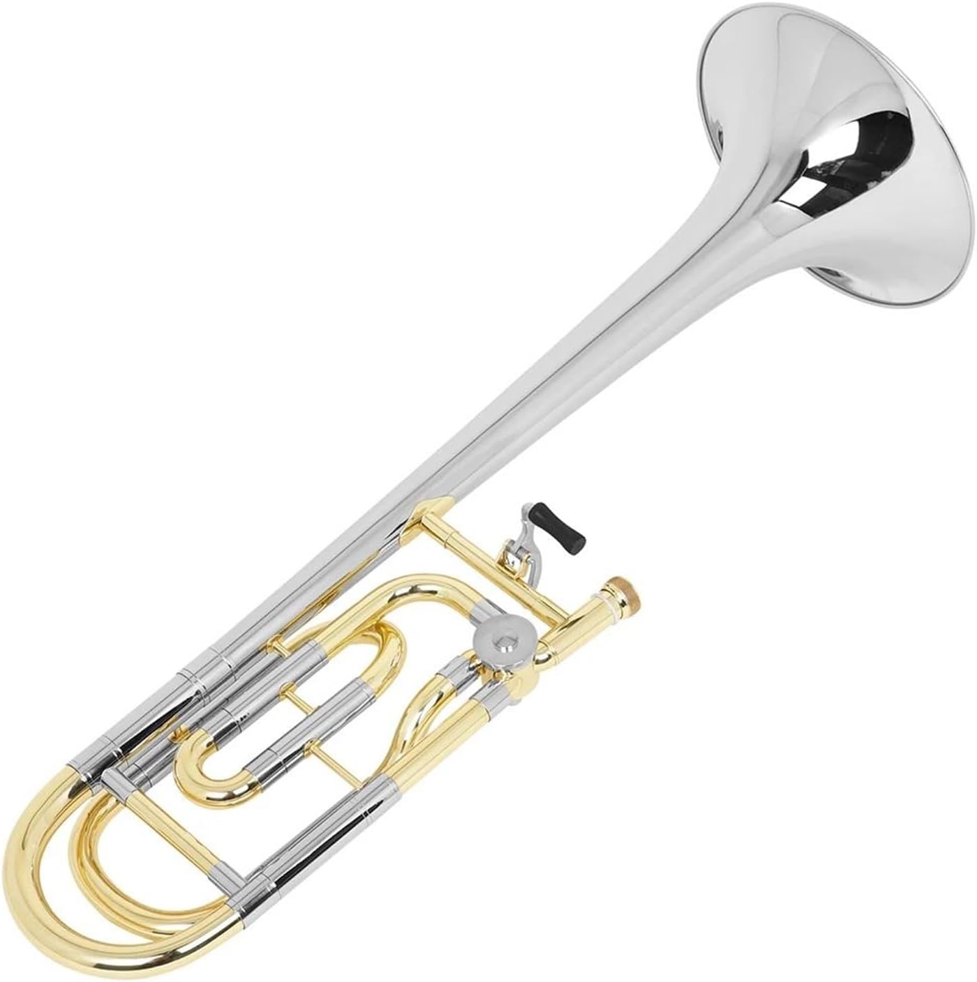 Professionals euphonium Gold Silver Tenor Trombone B Flat Trombone Horn Professional Brass Instrument With Box Cloth Musical Accessories