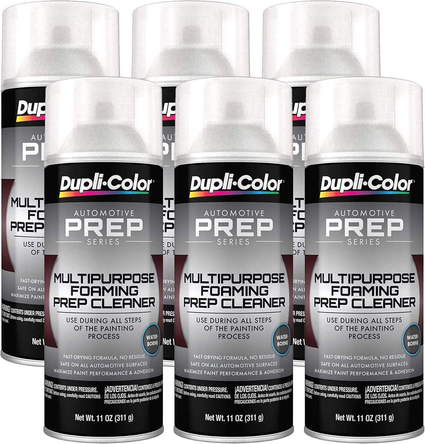 DupliColor - EPS200000 Multi-Purpose Foaming Prep Cleaner, 11 oz. - 6 Pack