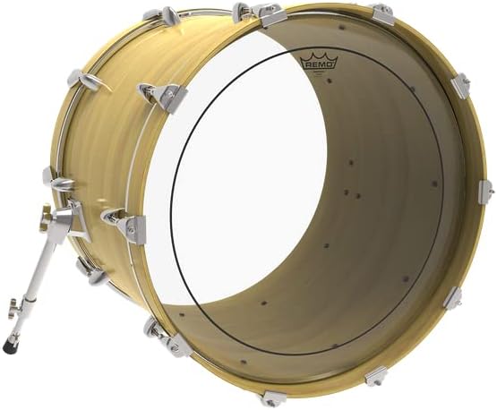 Remo Pinstripe Clear Bass Drumhead, 26