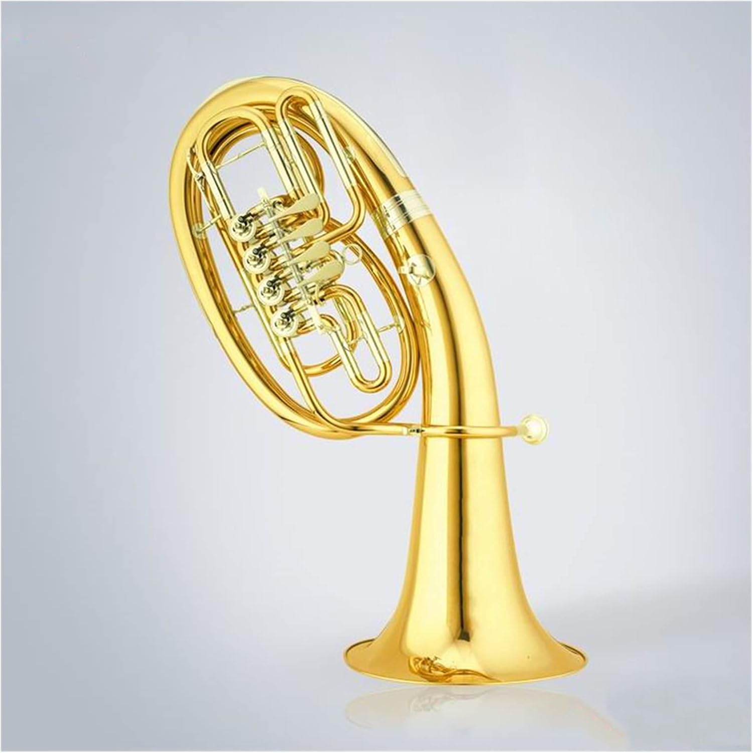 Gold Lacquer Euphonium (Rotary) Tone Bb Student Euphonium