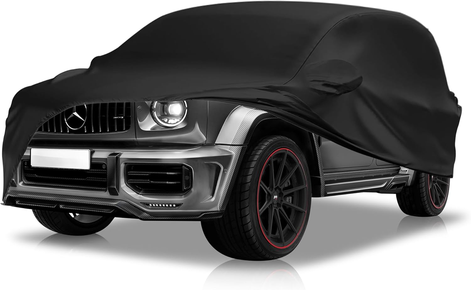 100% Custom Made Full car Cover for W463 w464 G Class Wagon Truck G550 G63 AMG G500 G350 Protect car Premium car Cover, UV Sun, Rain, Dust Element, Wind, Dirty Proof (Premium Outdoor + Cotton)