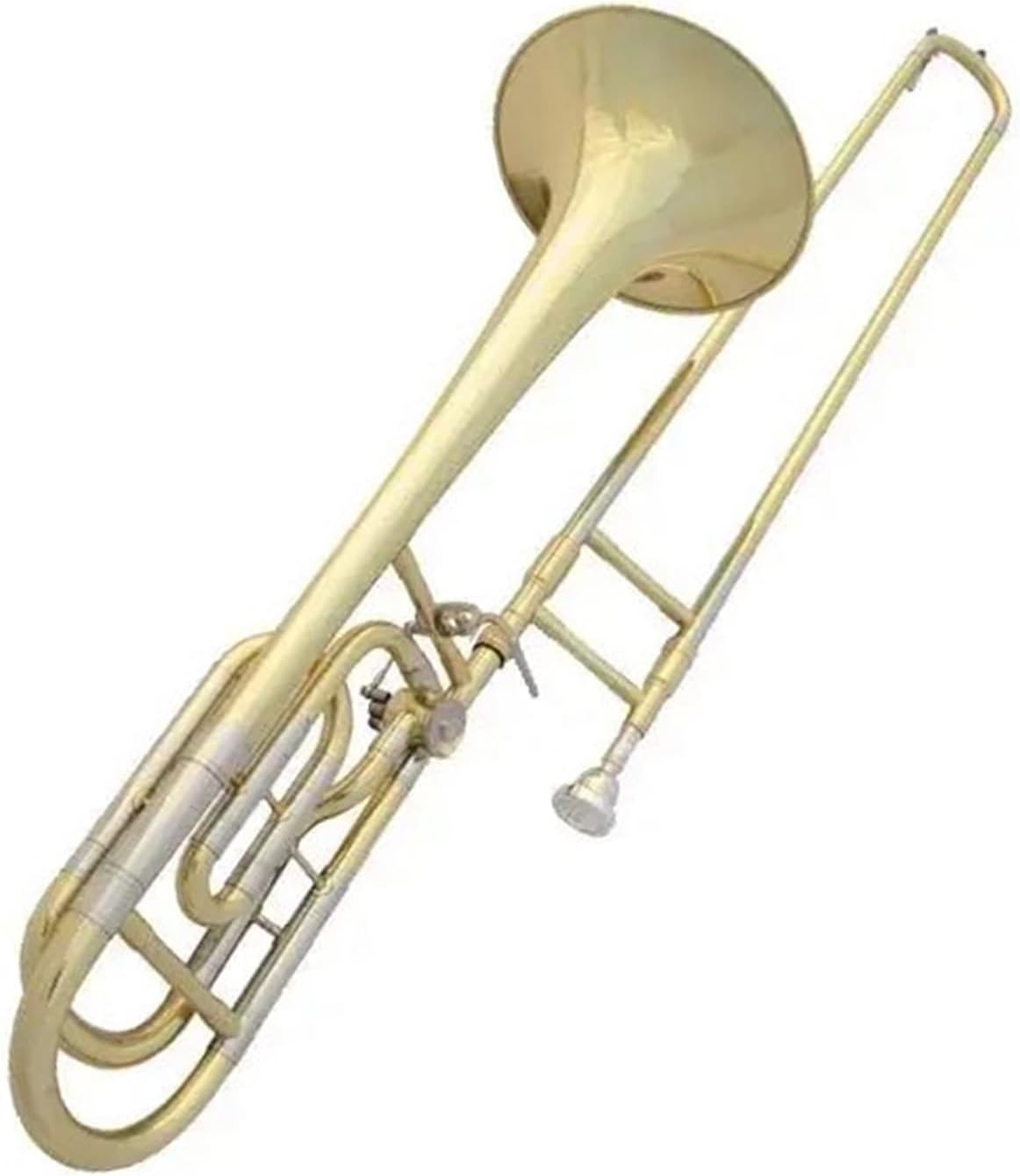 Professionals euphonium Gold Tuning Slide Tone Profesional Brass Musical Instrument Bb/F Tenor Trombone With Case