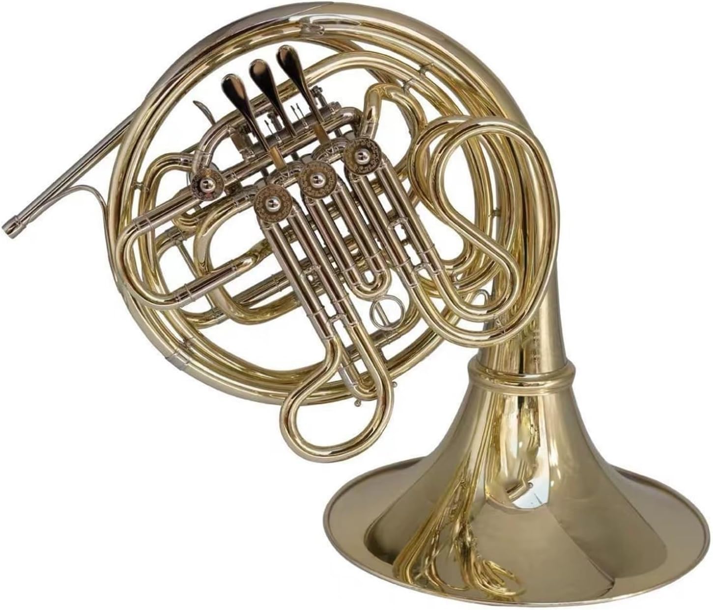 4 Key French Horn Double Row Four Key French Horn Instrument B/F Split Joint Performance(Split)