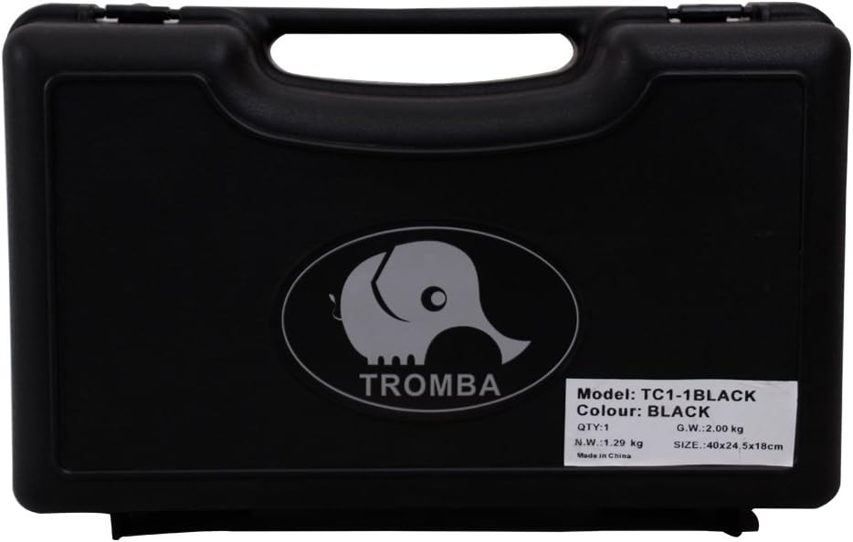 Tromba Pro Professional Plastic Bb Cornet, Black