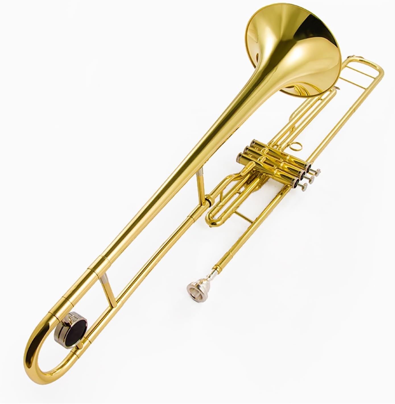 Adult Trombone Instrument Trombone With Upright Key Design B Flat Professional Performance Of Instrument