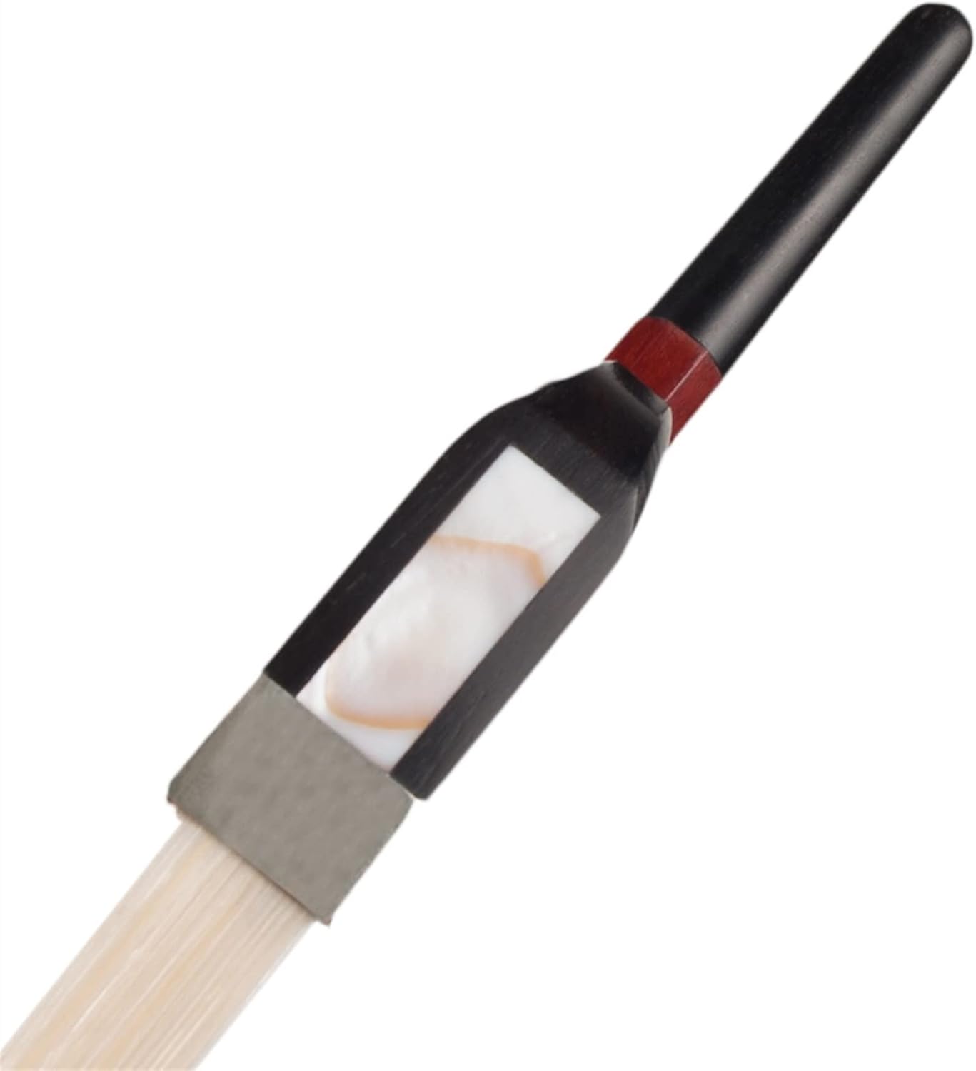 TSTS Contrabass Bow Brazilwood Bow Octagonal Stick Ebony Frog Paris Eye Inlay Upright Bass Bow Full Size Violin Bow