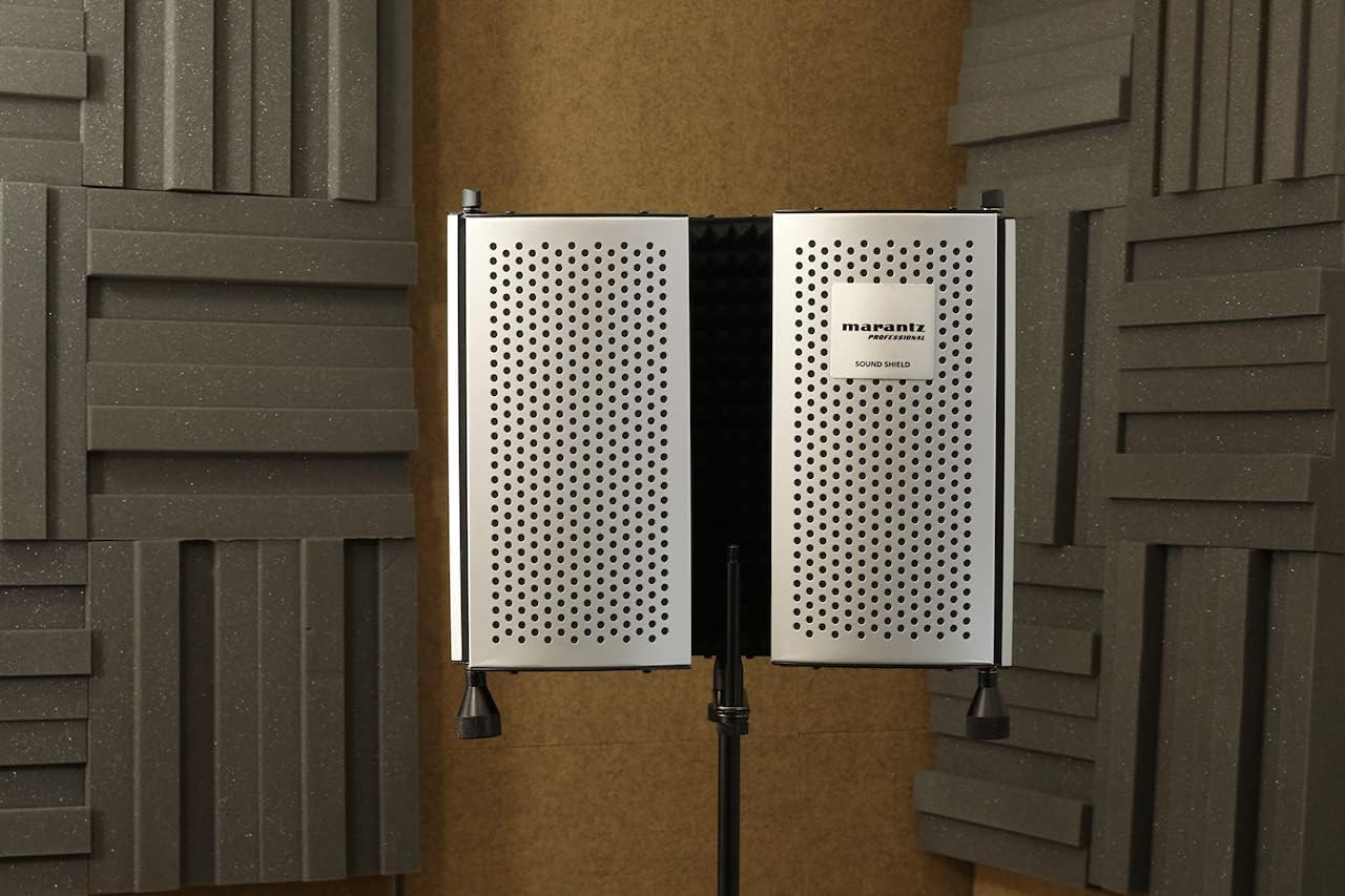 Marantz Professional Sound Shield | Professional Vocal Reflection Filter Featuring Studio-Grade EVA Acoustic Foam