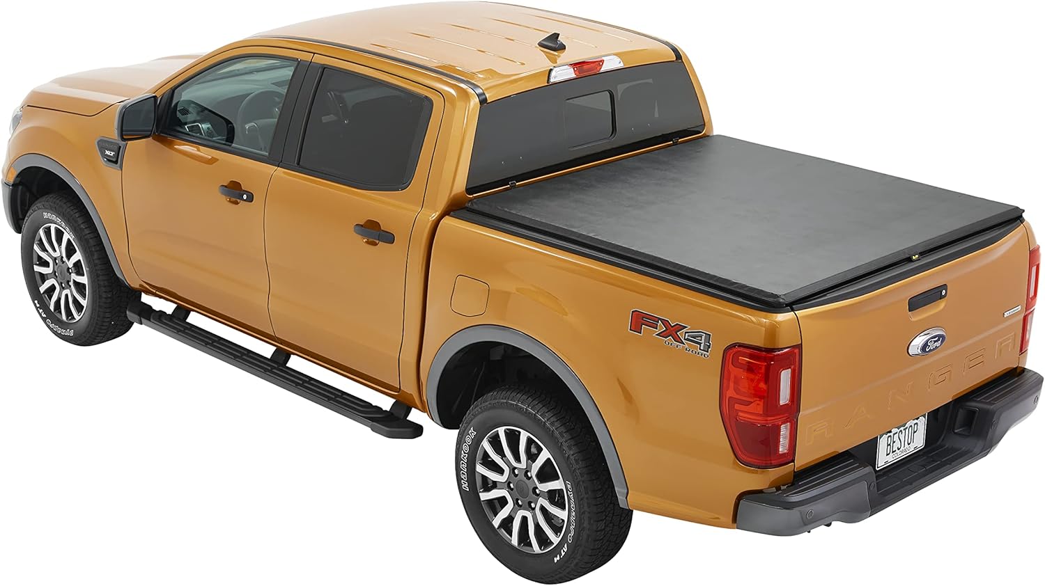 Bestop 1922601 EZ-Roll Soft Tonneau Cover for 2019-Current Chevy Silverado Or GMC Sierra 1500, 8' Bed