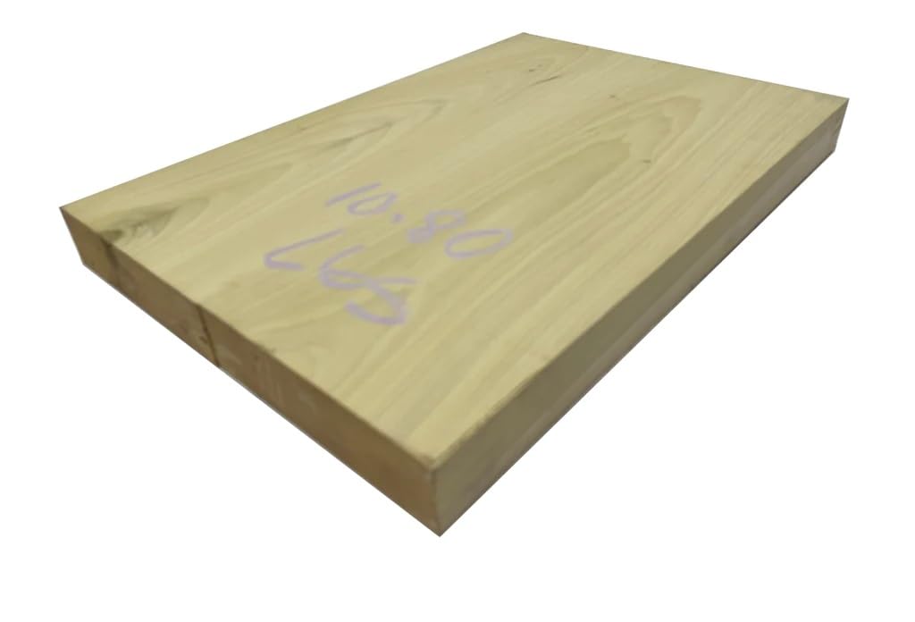 Exotic Wood Zone | Yellow Poplar Electric Musical Wood Body Blanks | Guitar Luthier Tonewood Suppliers | Glued - 21