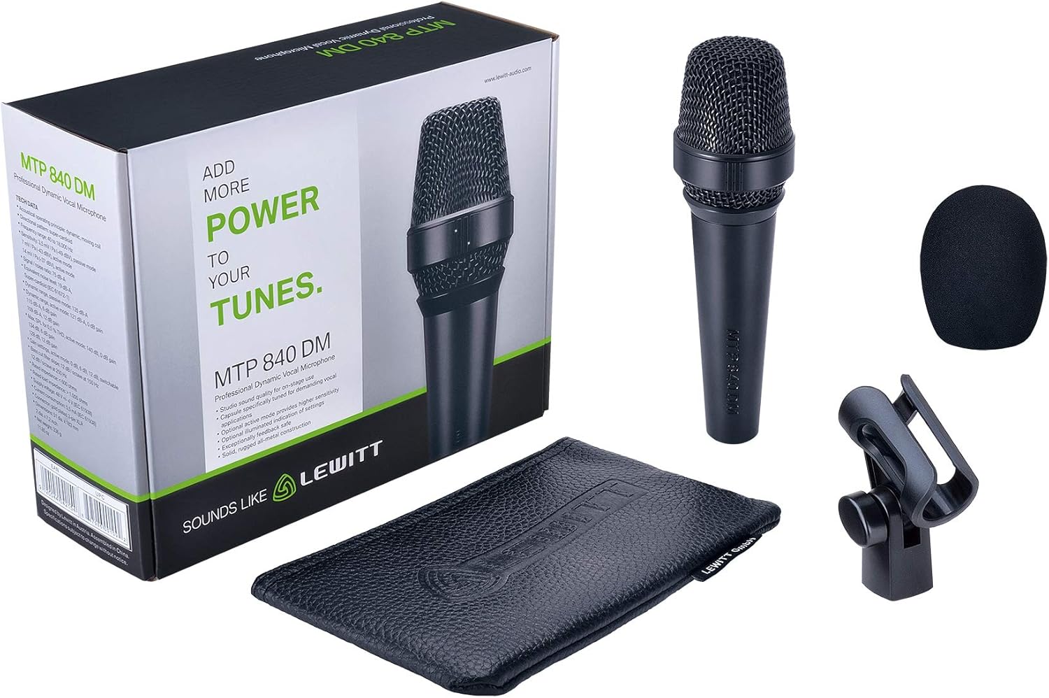 LEWITT MTP 840 DM Dynamic Supercardioid Vocal Mic