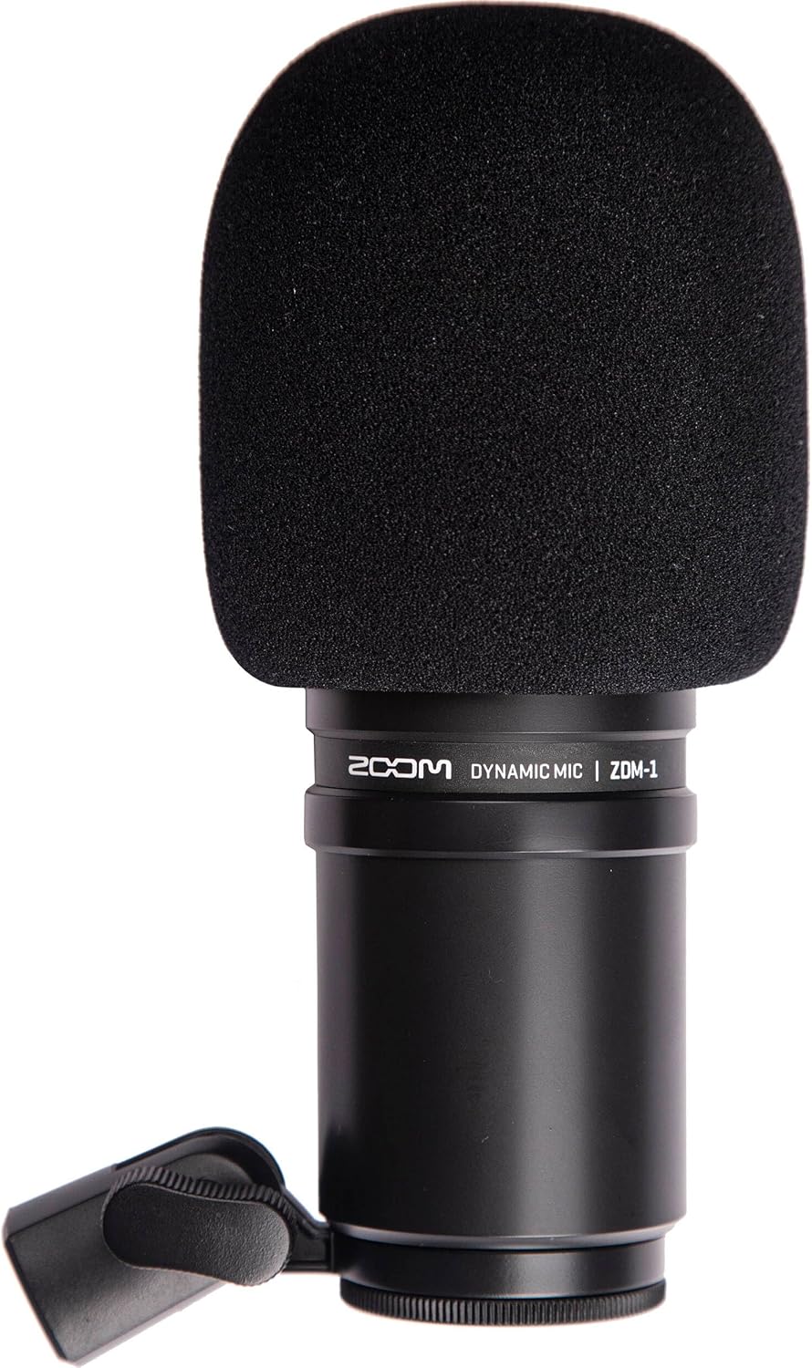 Zoom ZDM-1 Dynamic Podcasting Microphone with On-Stage Stands MS7701B Tripod Mic Stand and XLR Cable