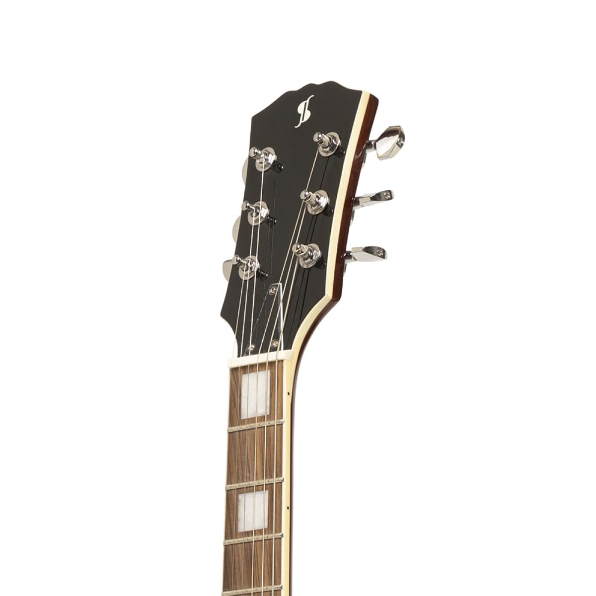 Stagg SEL-STD VSB LH Standard Series Left Handed Electric Guitar l Solid Mahogany Body l Archtop l Violin Sunburst Finish
