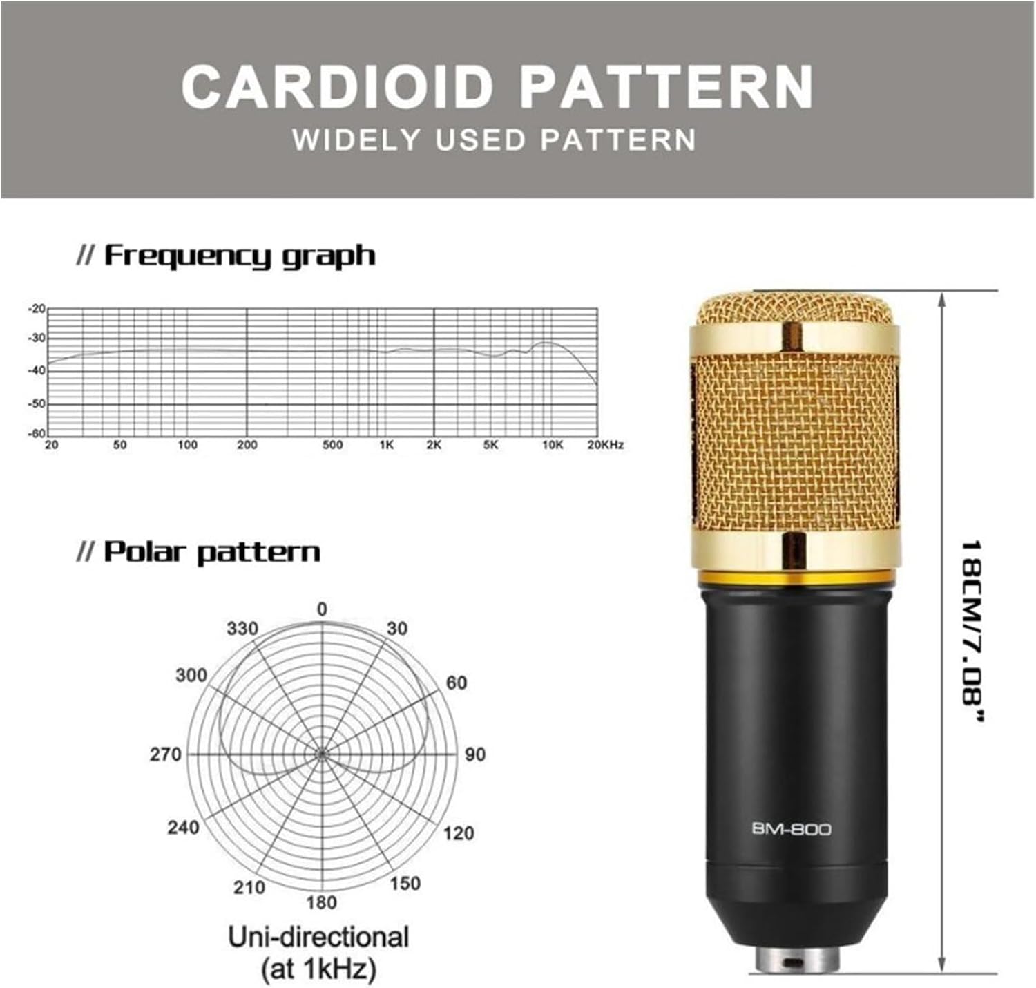 Sound Card Kit Professional Condenser Microphone Kit with V8 Sound Card Set for Live Streaming Mic Home Karaoke Studio Studio Setup for Recording Music