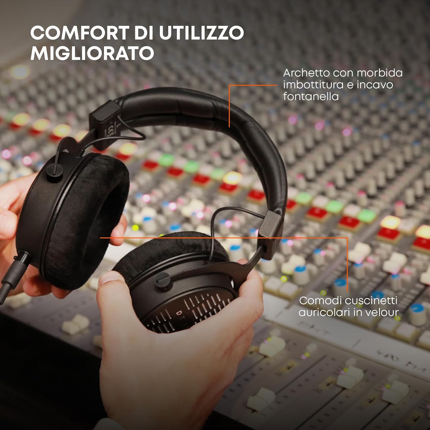 beyerdynamic DT 1990 PRO MKII Premium Tesla Studio Headphones for Mixing, Mastering and Editing (Open)