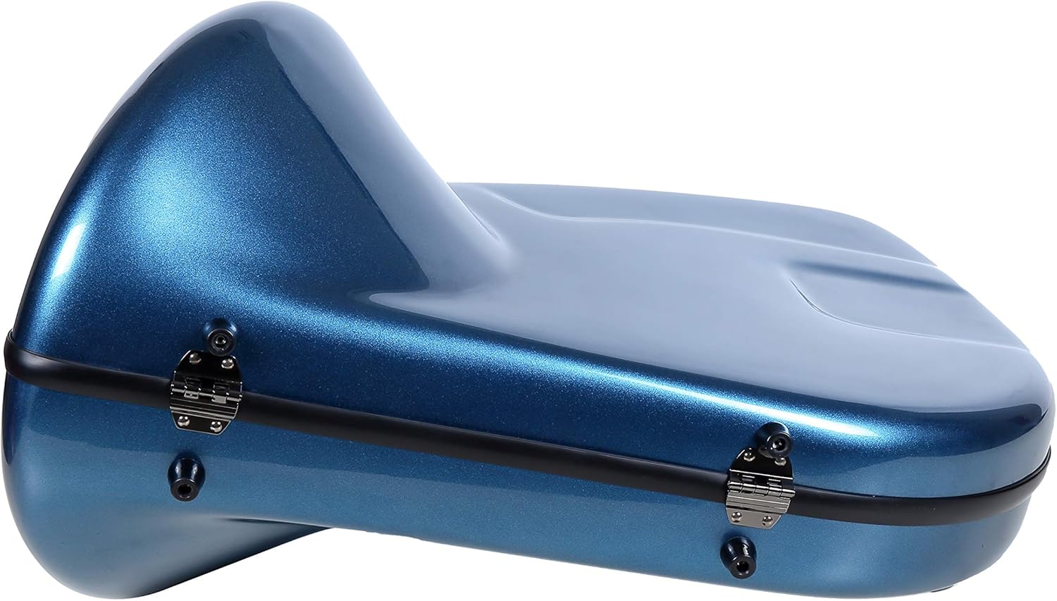 Crossrock French Horn Case, Fiberglass Hardshell Bell Undetachable Hard Case With Backpack Straps(CRF1000FHUBL)