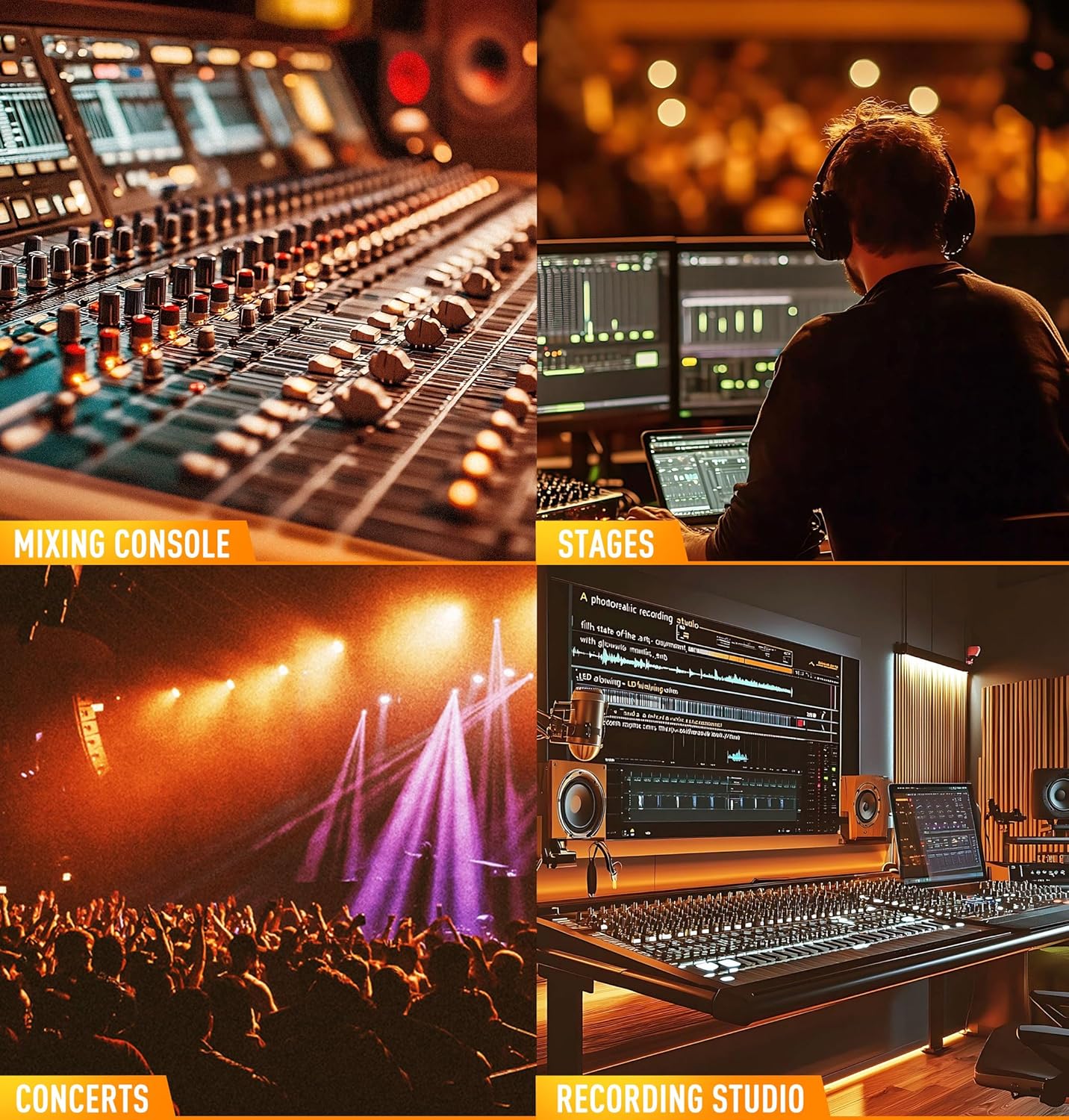 Jamesin CAT6 Shielded Ethercon Cable, 150 Feet, with Booted Rj45, Tactical Locking Ethernet, and Converta-Shell Connectors, for Studio Setups, Touring, Stage Production, Concerts & Other Applications