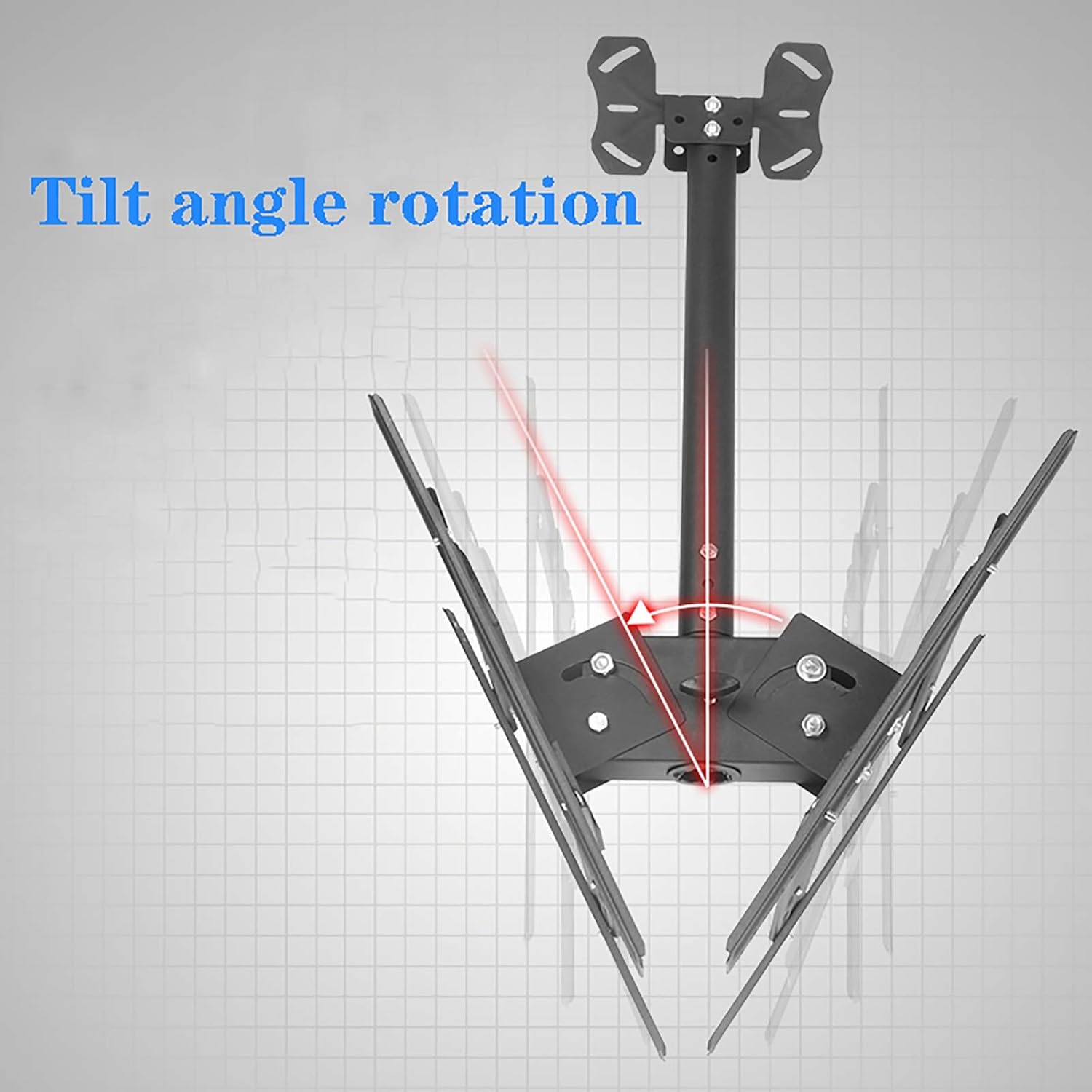 TV Stand,Tv Wall Mount Extra Long Ceiling Tv Mount Bracket, Fits Most 32-55